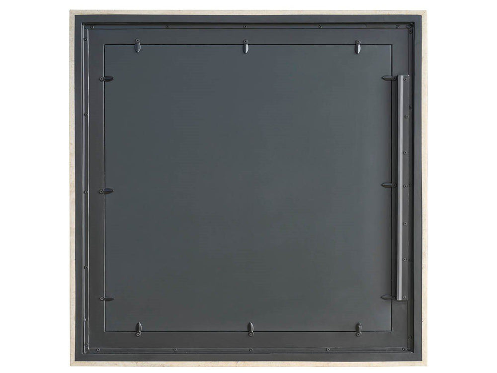 Modern - Travertine Mirror - Beige