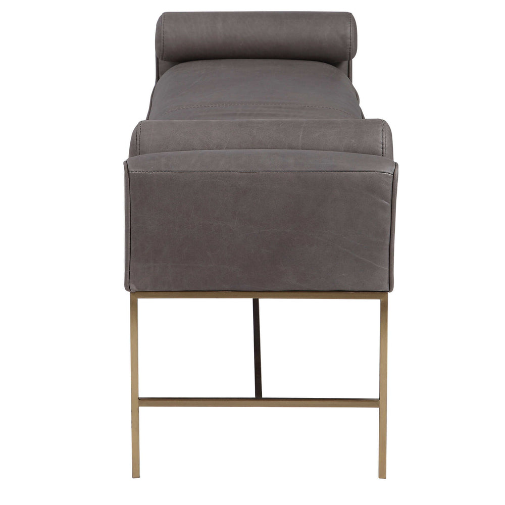 Coco - Bench - Brass / Gray