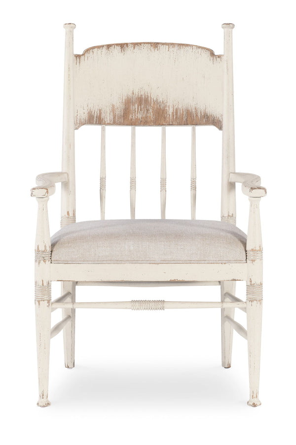 Americana - Upholstered Seat Arm Chair (Set of 2)