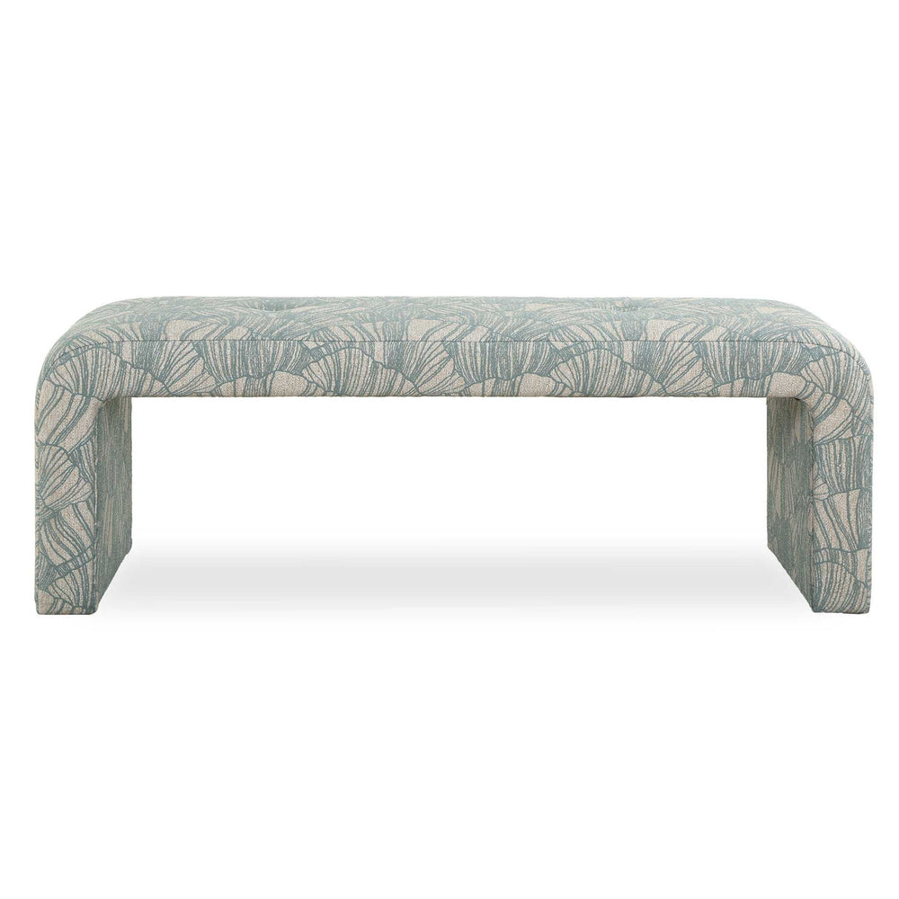 Amie - Bench - Spa Blue