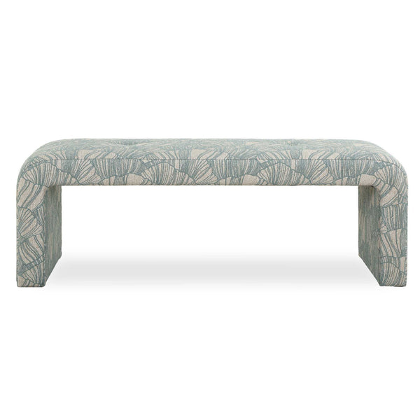 Amie - Bench - Spa Blue