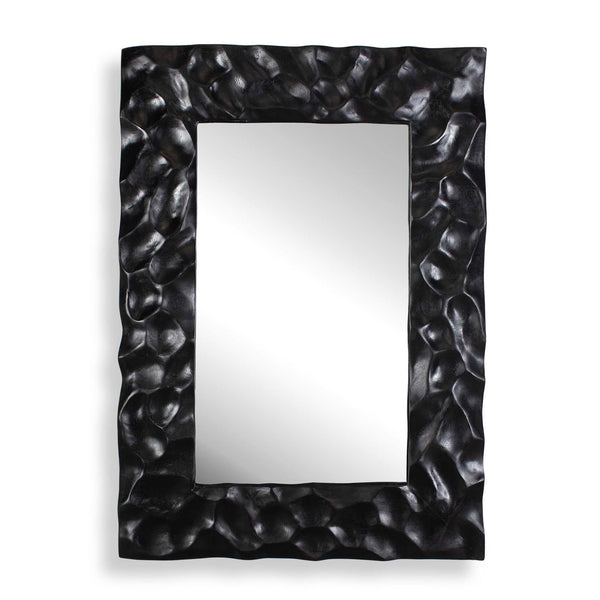Malosi - Carved Mirror - Black