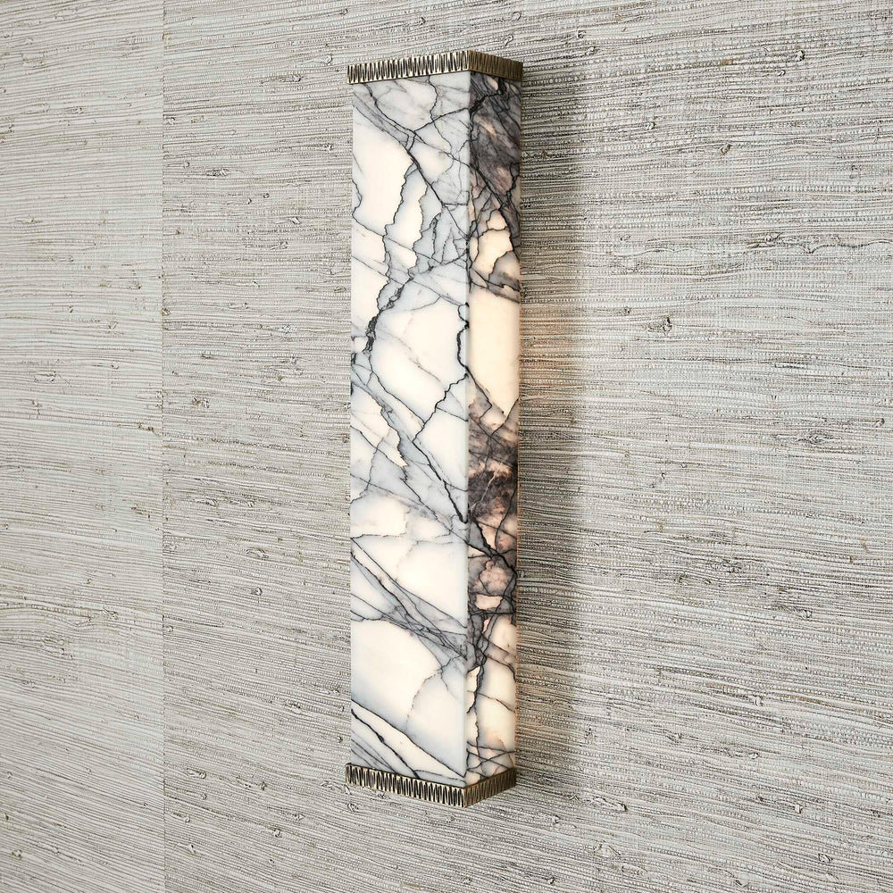 Caisson - 1 Light LED Sconce - Brass