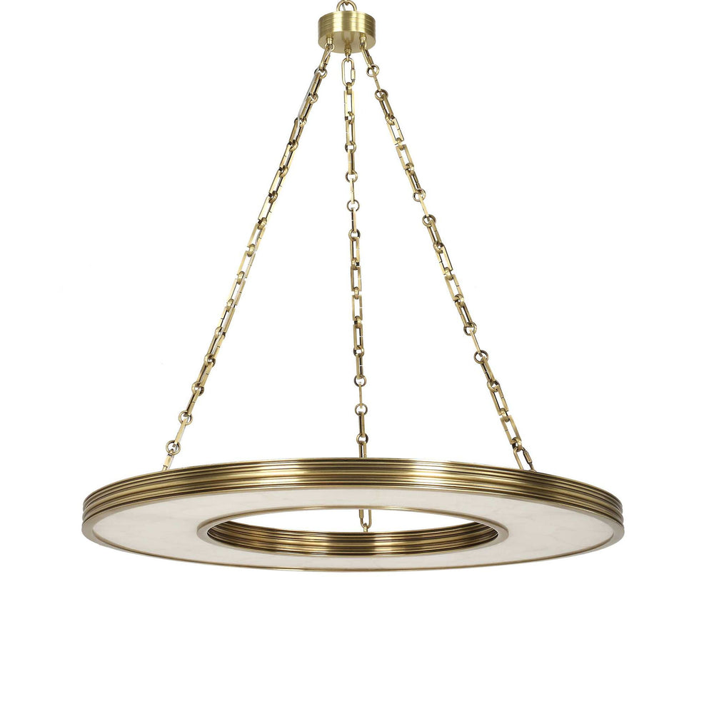 Newport - 1 Light LED Pendant - Brass