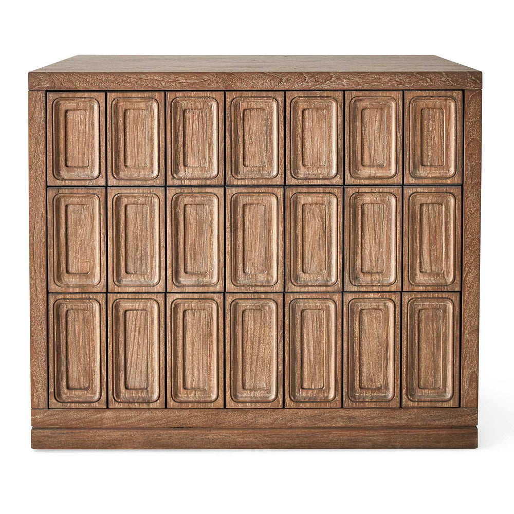 Brazil - 3 Drawer Chest - Woodtone