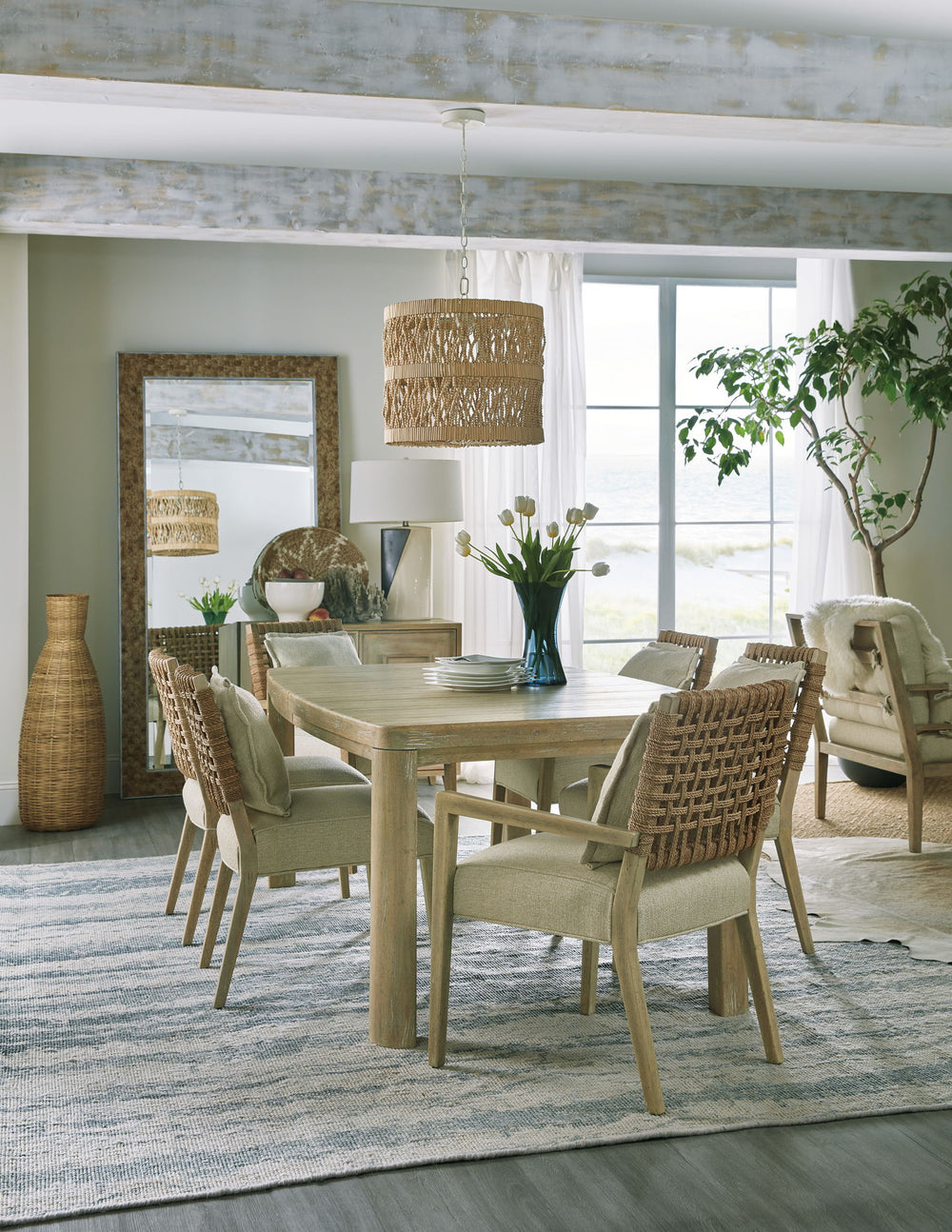 Surfrider - Rectangle Dining Table With 1-18