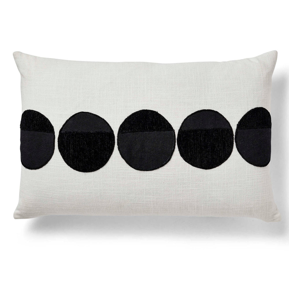 Spot On - Pillow - Black / White