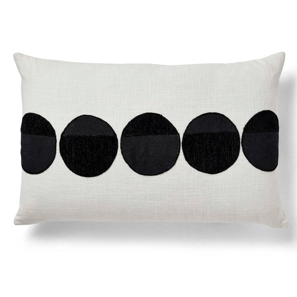 Spot On - Pillow - Black / White