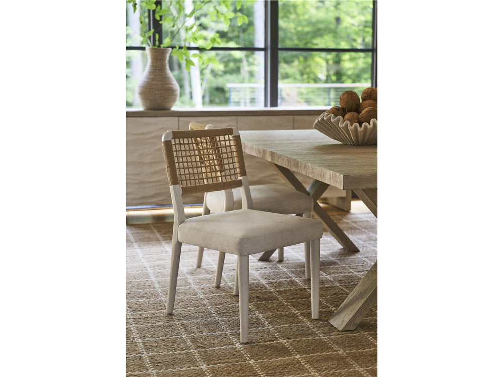 Oasis - Shoreline Chair (Set of 2) - White / Light Brown