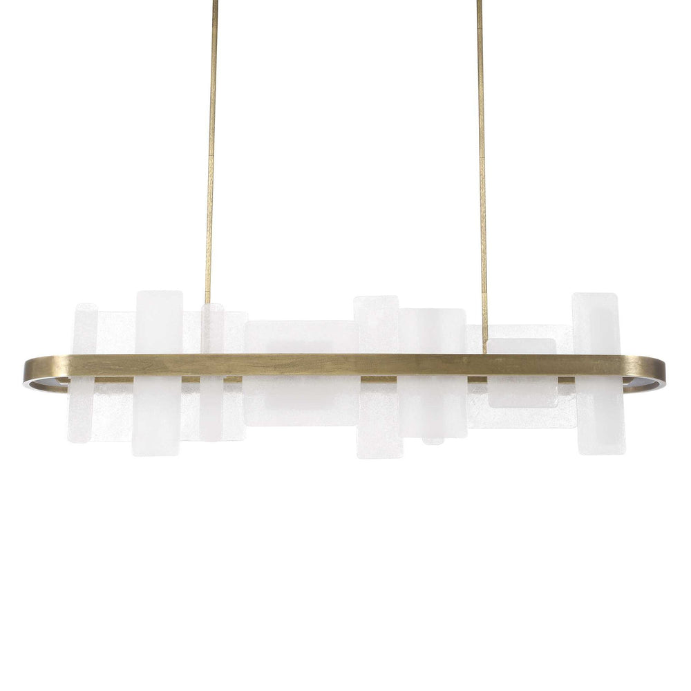 On The Ice - LED Pendant - Brass