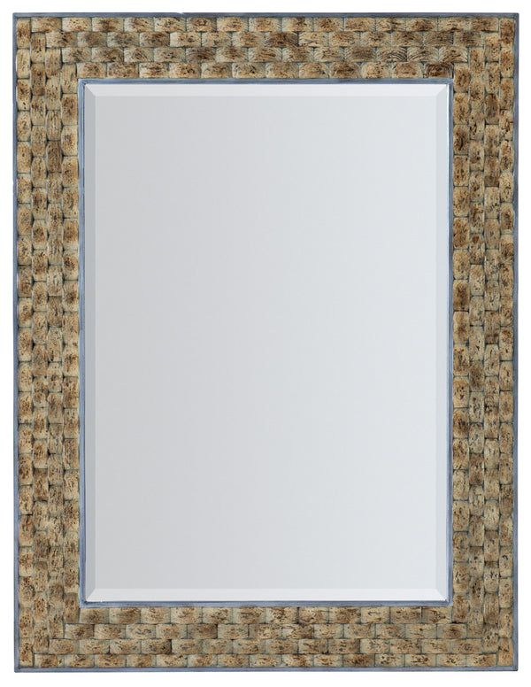 Surfrider - Portrait Mirror - Light Brown
