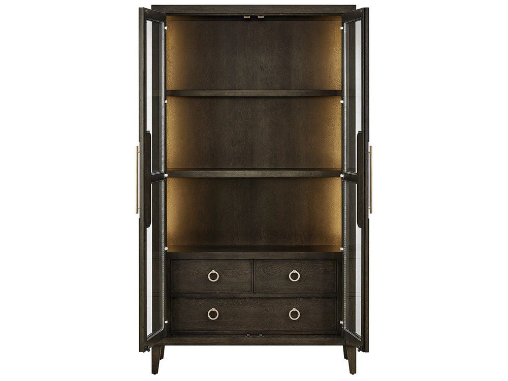 Fenwick - Display Cabinet - Dark Brown
