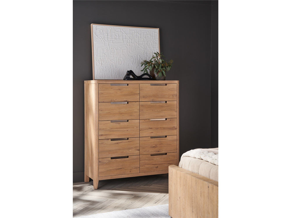 Modern - Walker Drawer Chest - Light Brown