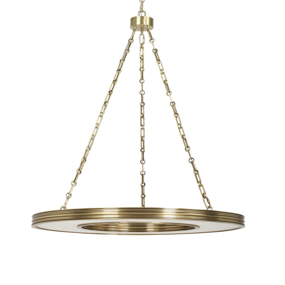 Newport - 1 Light LED Pendant - Brass