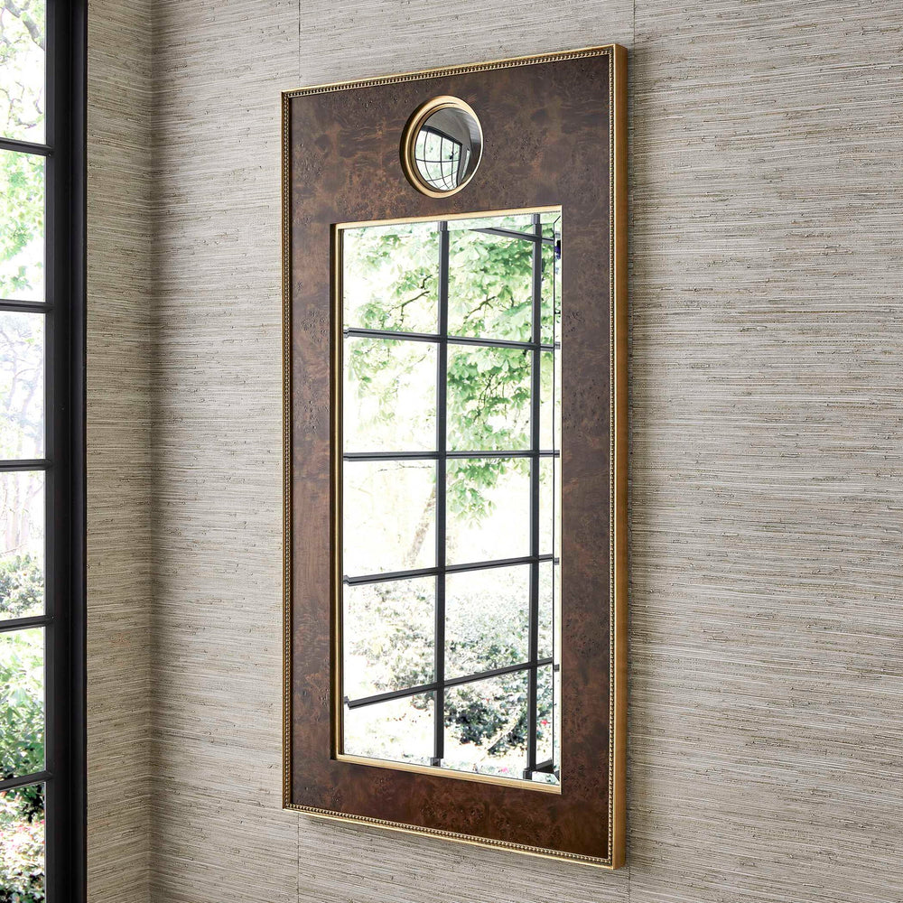 Oculus Trumeau - Mirror - Dark Brown