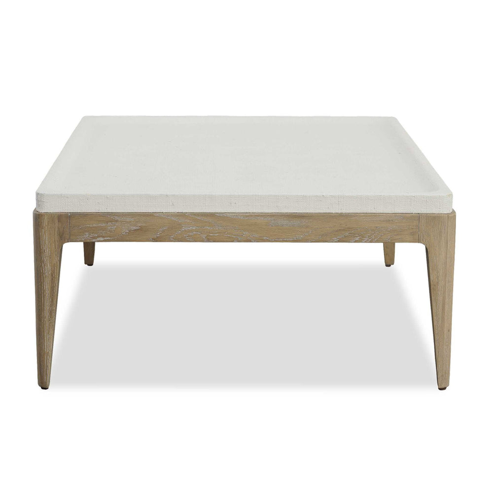 Linen Coffee Table - White
