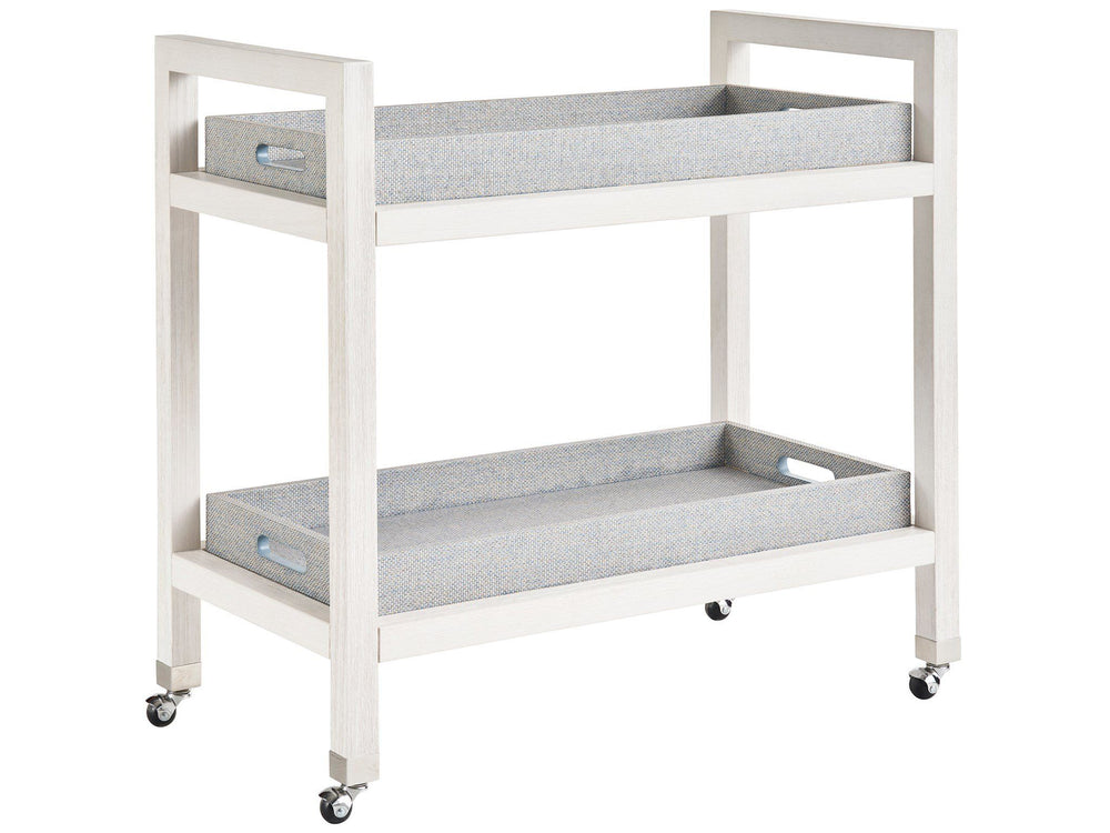 Weekender Coastal Living Home / Jupiter - Bar Cart - White