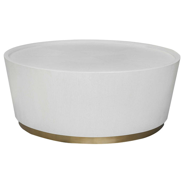 Cask - Coffee Table - White