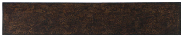 Melange - Giles Console Table - Dark Brown