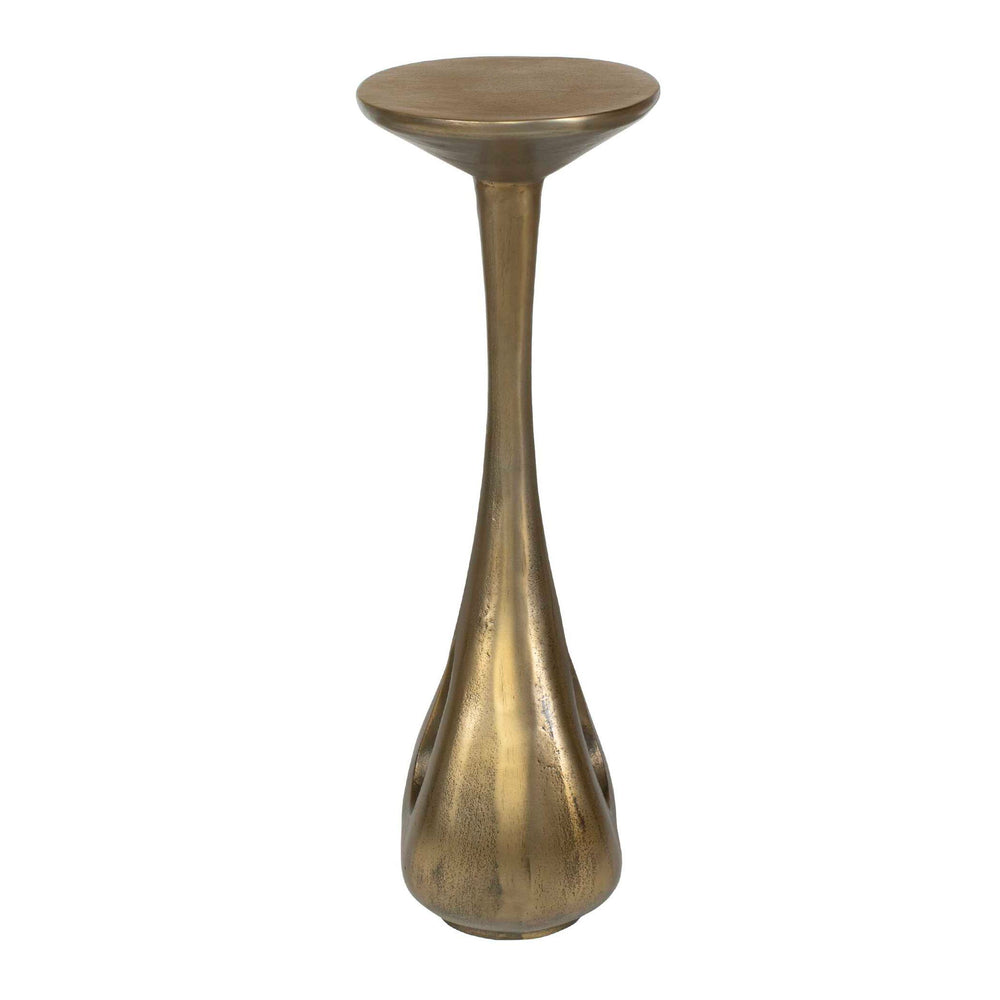 Tolstoy - Indoor-Outdoor Accent Table - Brass