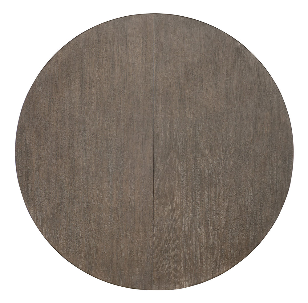 Modern Mood - Round Dining Table With 1-18in Leaf