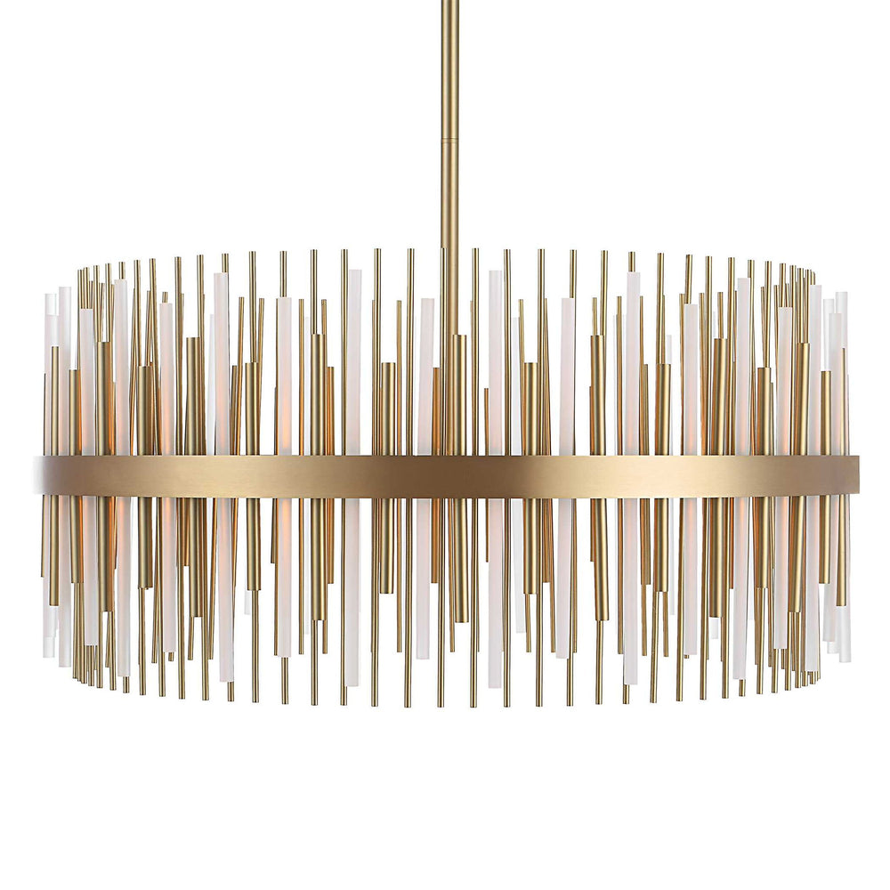 Magic Wand - 8 Light Pendant - Brass