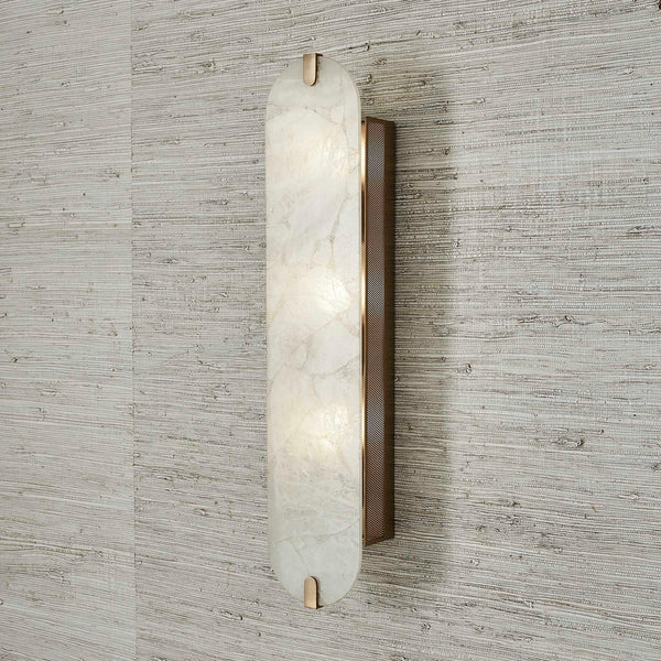Lustrous - 3 Light Sconce - Crystal