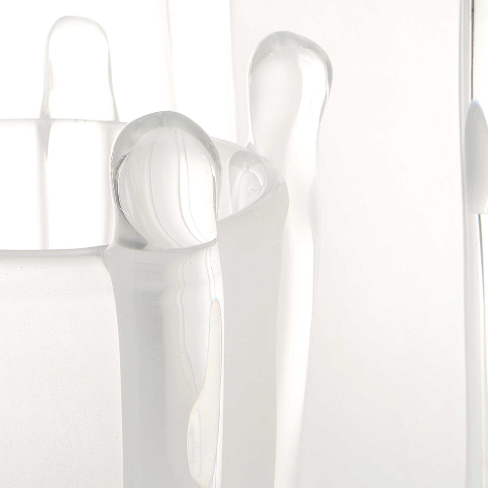 Earn Your Stripes - Vases (Set of 2) - White