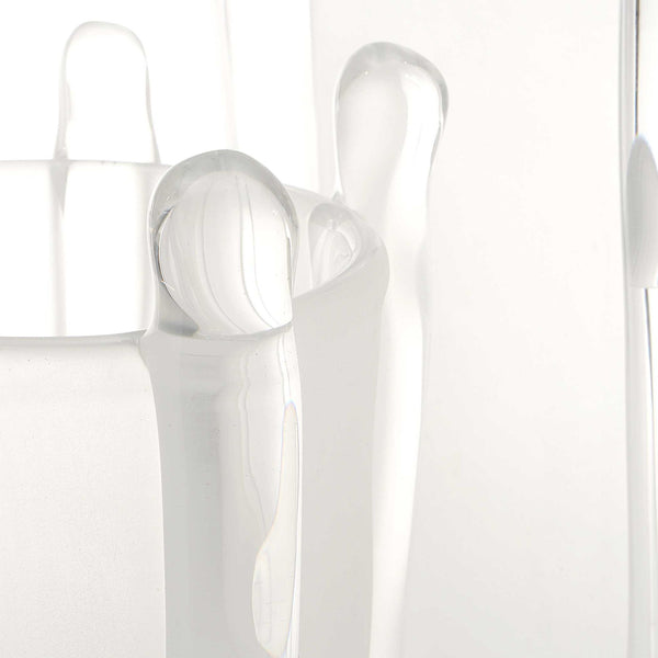 Earn Your Stripes - Vases (Set of 2) - White