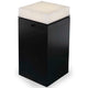 Black / 10.25"W x 10.25"D x 22"H