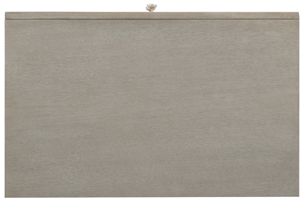 Elixir - 2-Drawer Nightstand - Pearl Silver