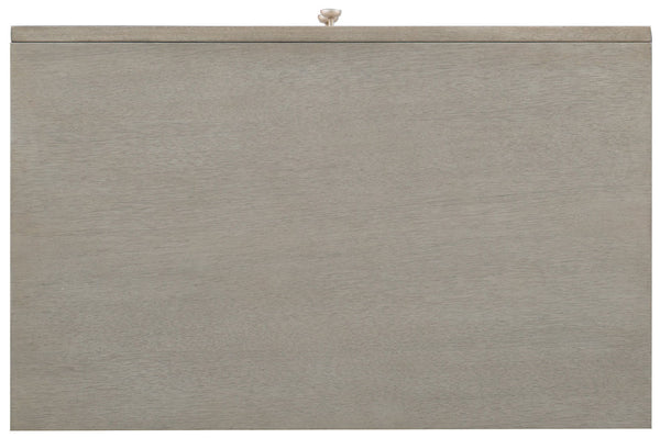 Elixir - 2-Drawer Nightstand - Pearl Silver