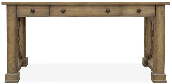 Melange - Architectural Writing Desk - Light Brown