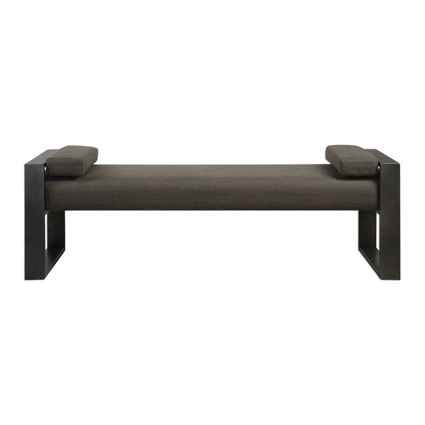 Kenway - Accent Bench - Black / Gray