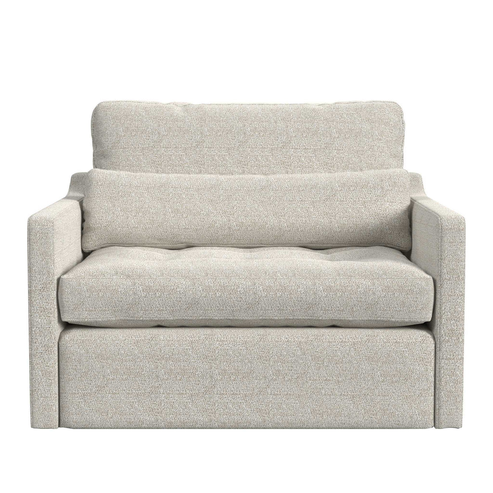 Slope - Tufted Swivel Chair-And-A-Half