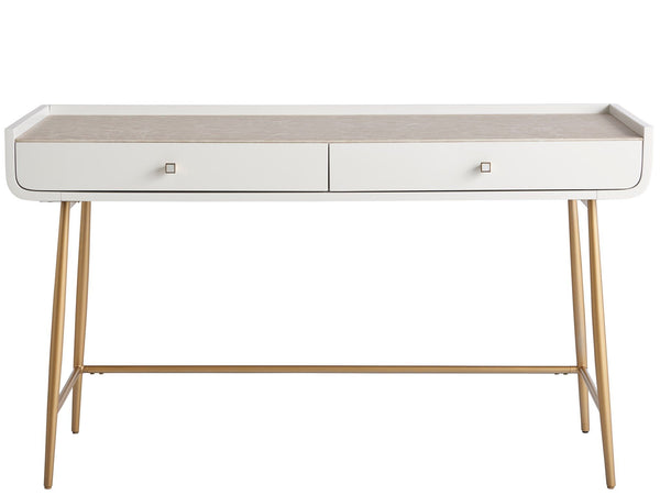Love. Joy. Bliss.-Miranda Kerr Home - Allure Vanity Desk - White