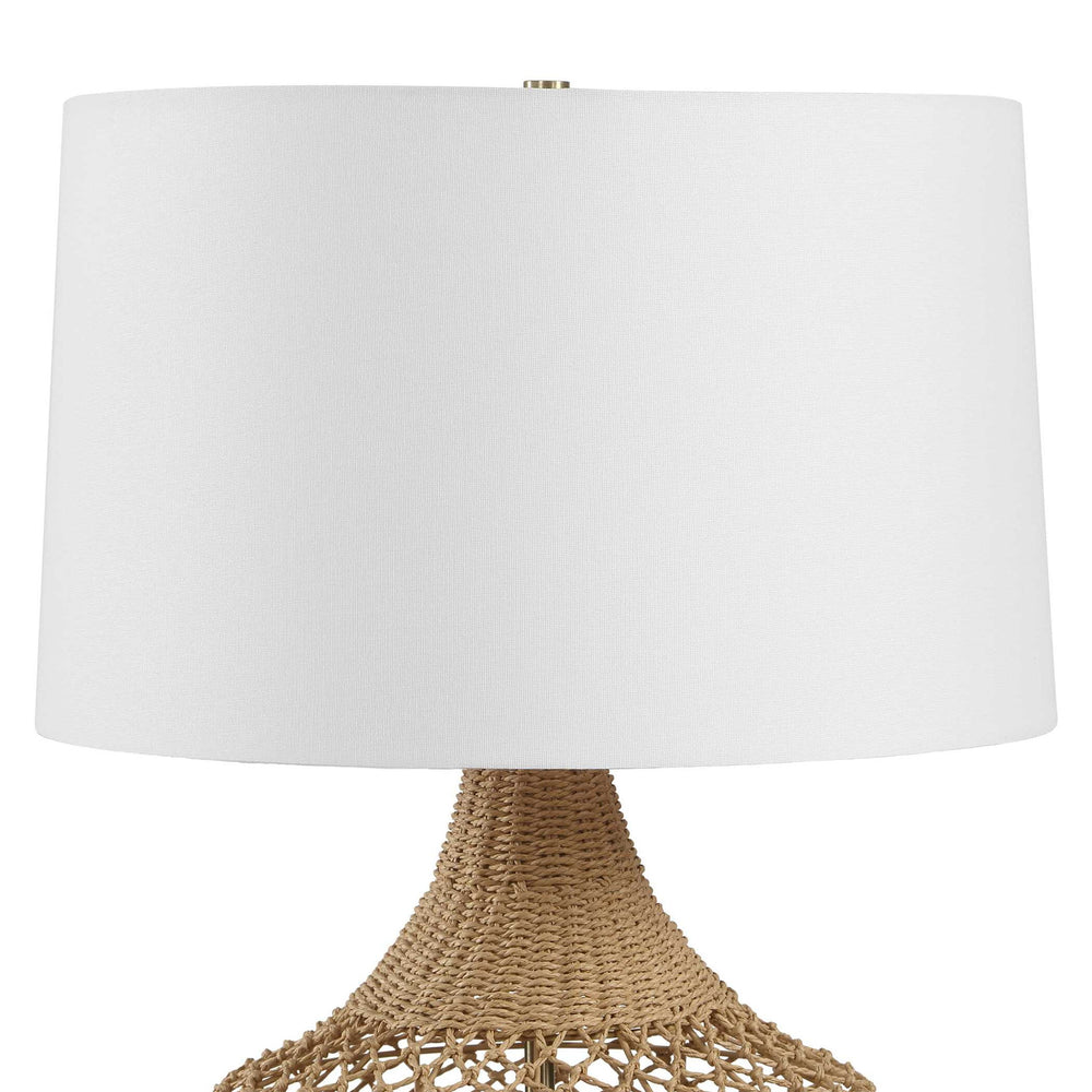 Samori - Rattan Table Lamp - Woodtone