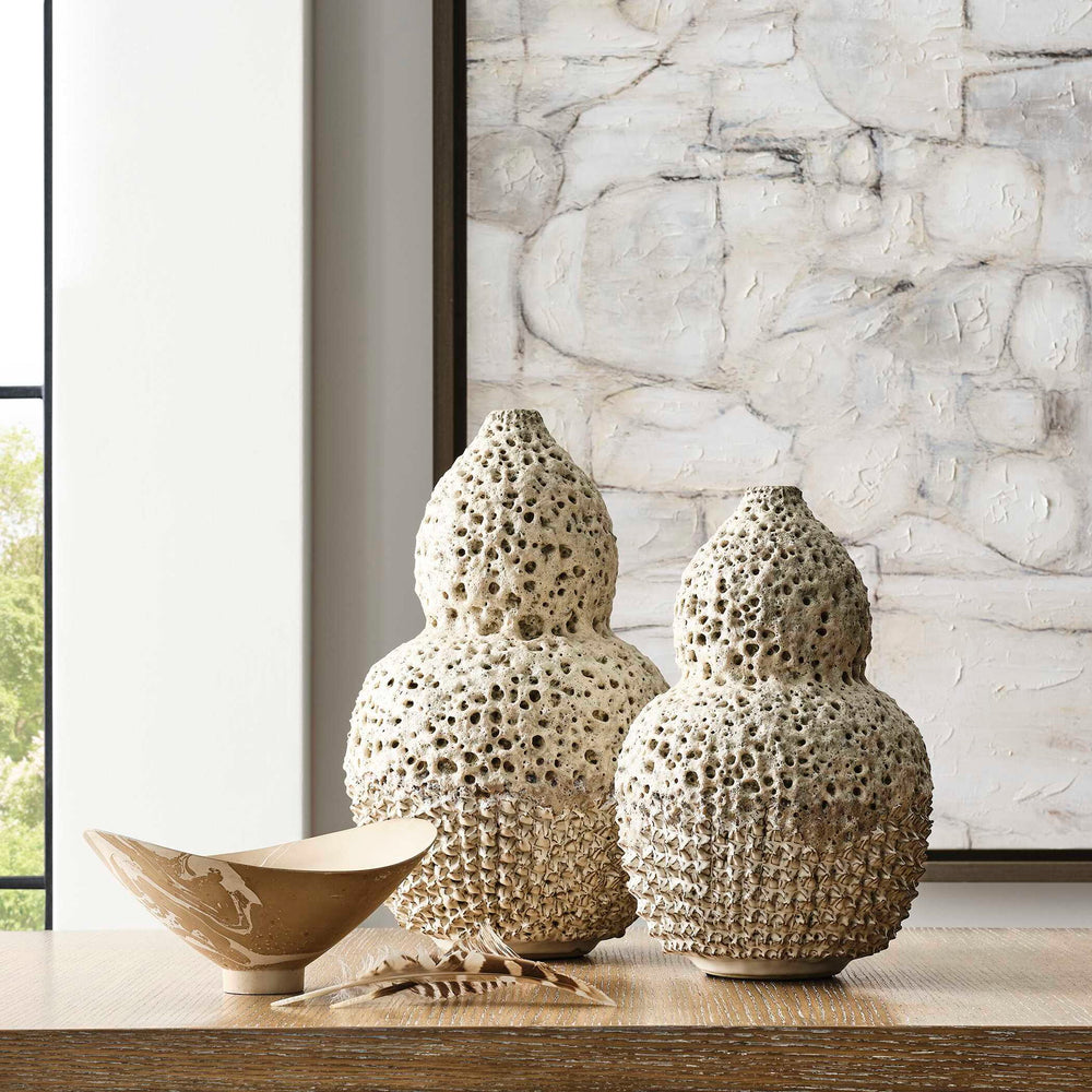 Out Of My Gourd - Vase - Off-White
