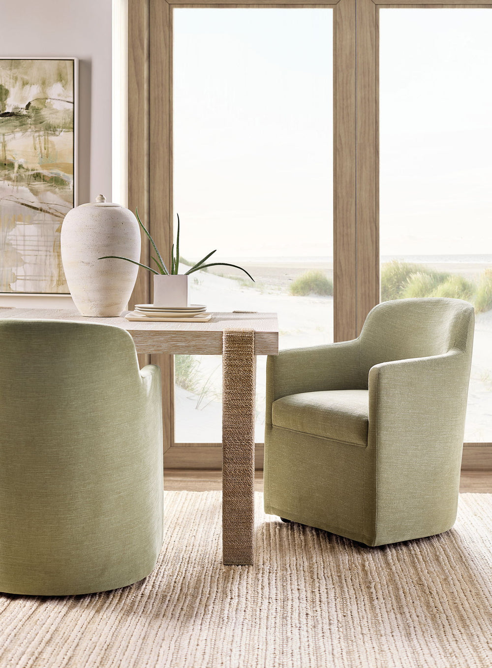Commerce And Market - Seaside Rectangle Dining Table With 1-22