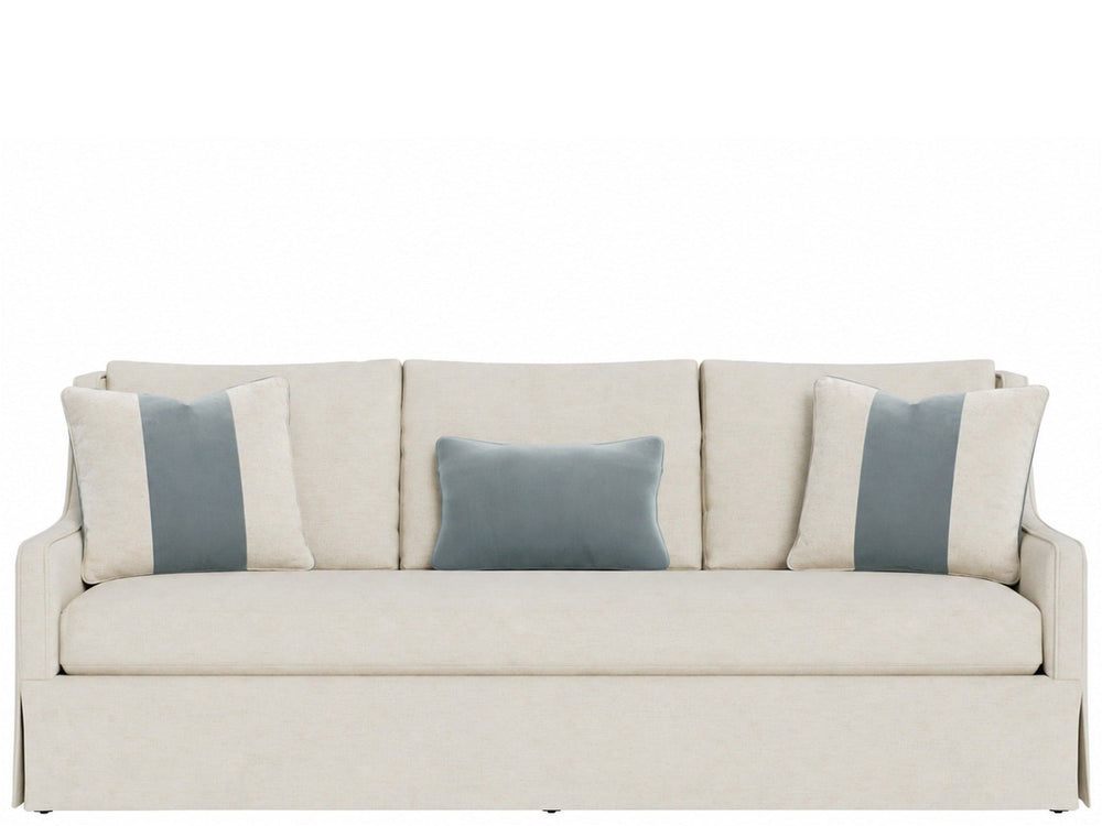 Hudson - Skirted SofaBeige