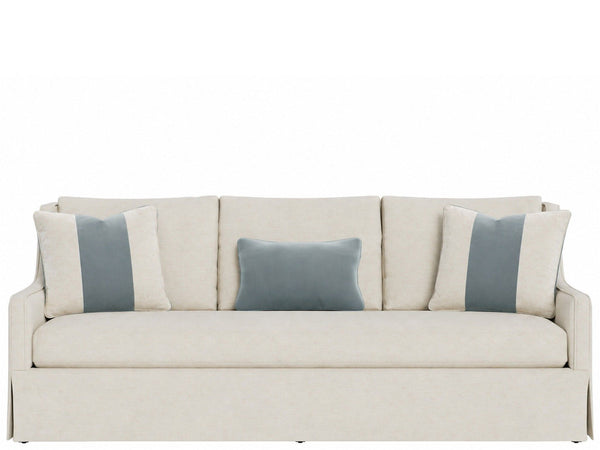 Hudson - Skirted SofaBeige