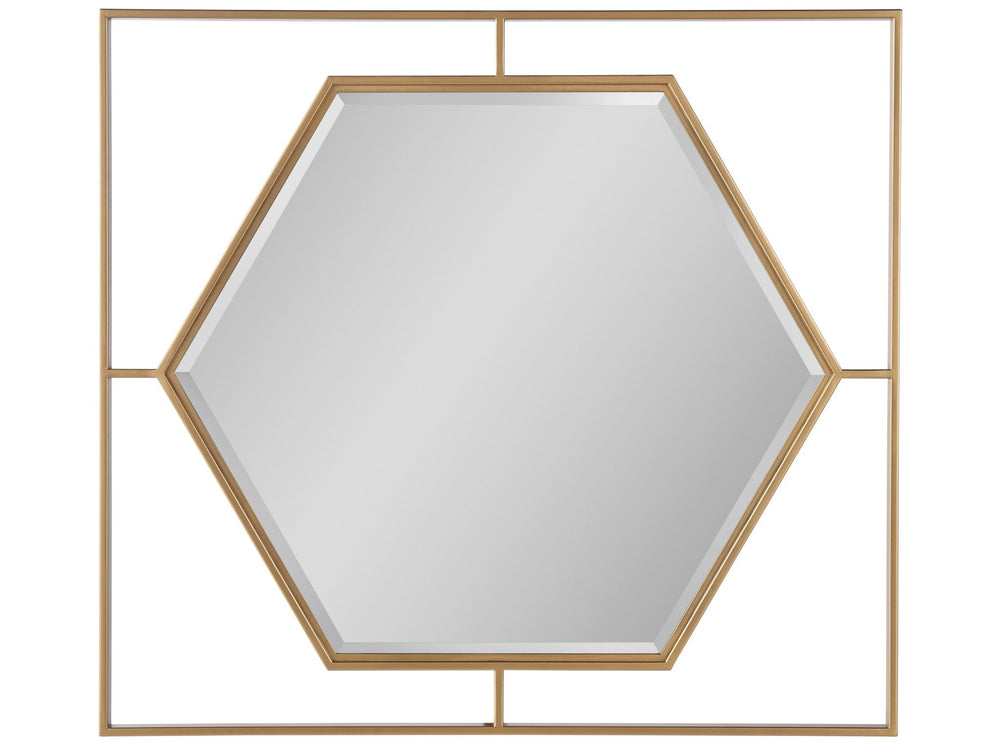 Love. Joy. Bliss.-Miranda Kerr Home - Love Joy Bliss Mirror - Gold