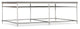Black / 54"W x 36"D x 17"H