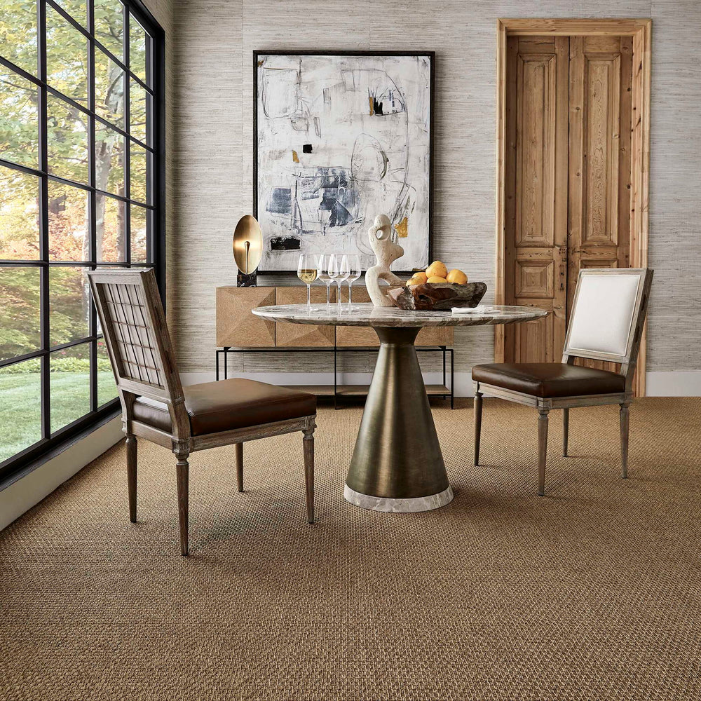 Conical - Dining Table - Bronze / White