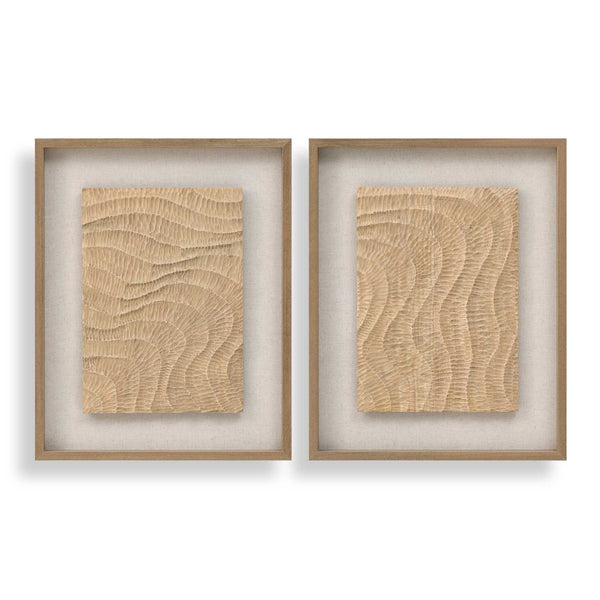 Eluvial Forest - Wall Art (Set of 2) - Brown
