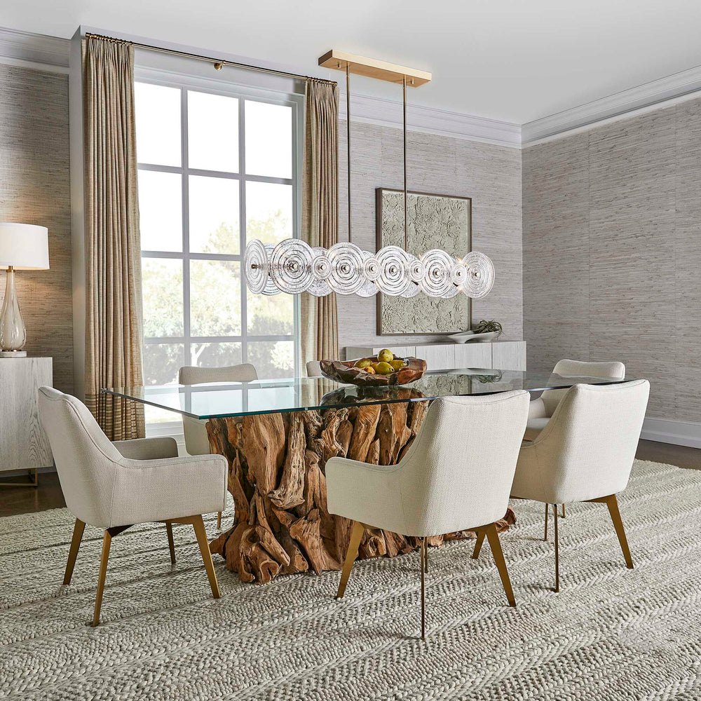 Cirque - 10 Light Chandelier - Brass