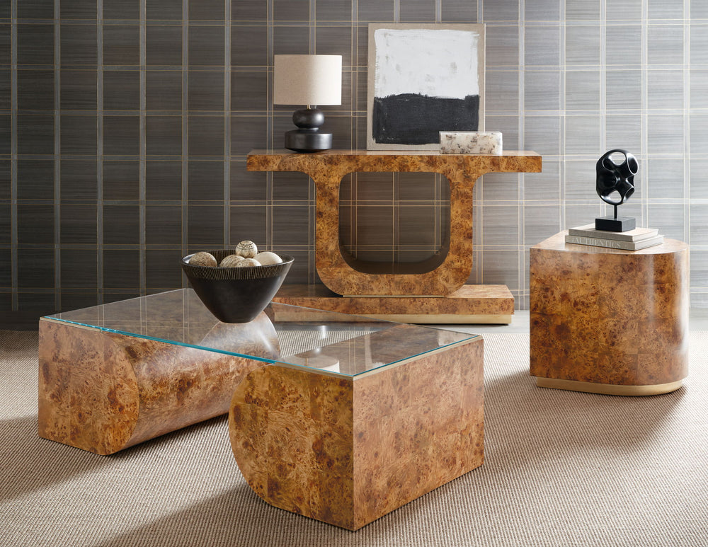 Melange - Burlesque Coffee Table - Light Brown