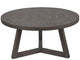 Dark Brown / 38"W x 38"D x 19"H