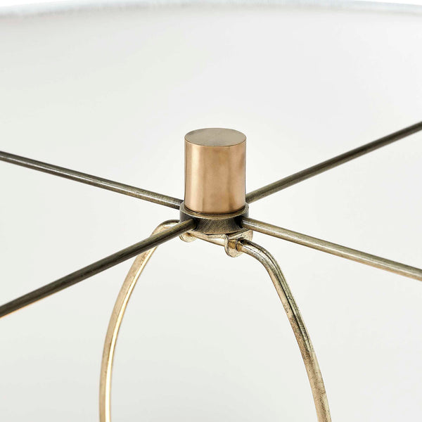 It’S A Wrap - Floor Lamp - Brass / Gold / Woodtone