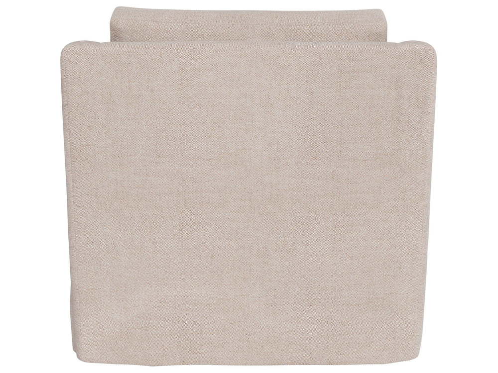 Asher - Slipcover Swivel Chair, Special Order - Beige